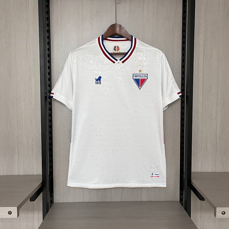 Camisa Fortaleza II 24/25 Branca com detalhes