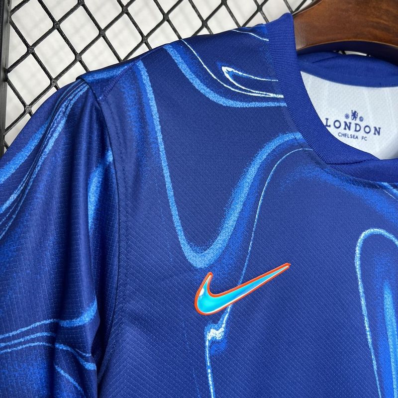 Camisa Chelsea Home 24/25 Torcedor Masculina