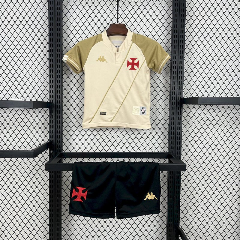 Kit infantil - Vasco III 24/25 Kappa - Bege