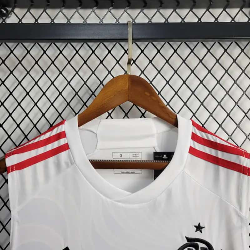 Regata Flamengo II 24/25 s/n° Torcedor Adidas Masculina - Branco