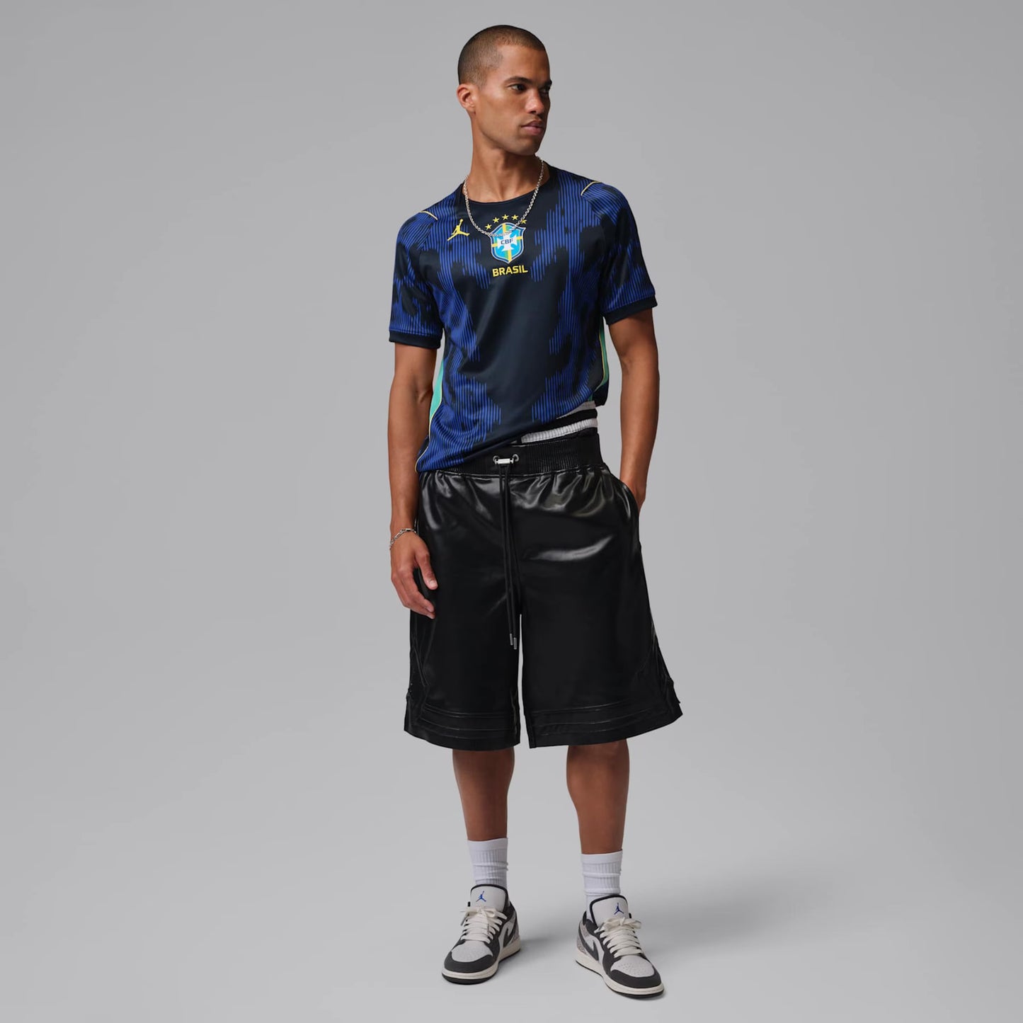 Camisa Brasil Jordan II 2026/27 Torcedor Pro Masculina