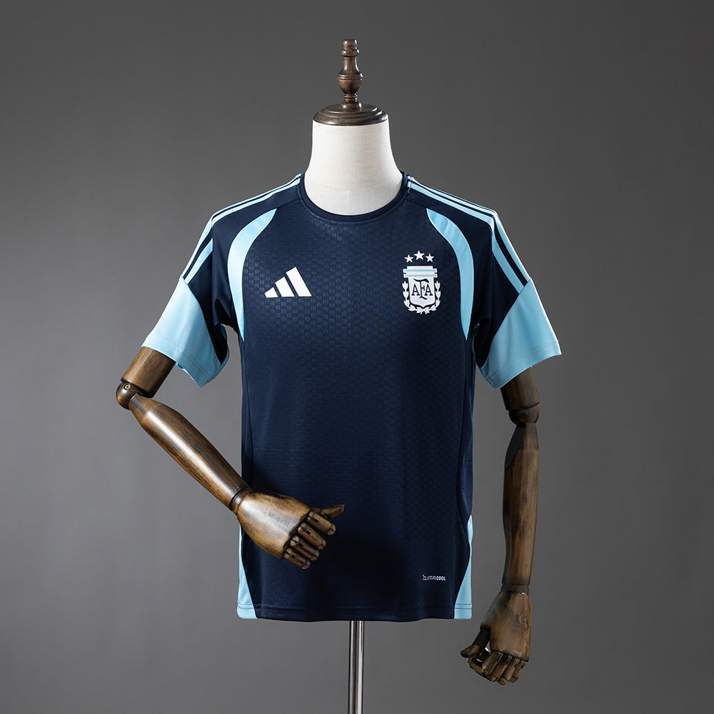 Seleção Argentina 2026 de Treino - Camisa Azul Marinho