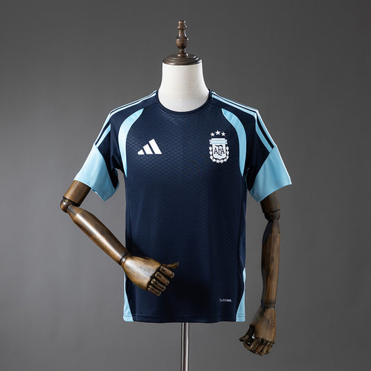 Seleção Argentina 2026 de Treino - Camisa Azul Marinho