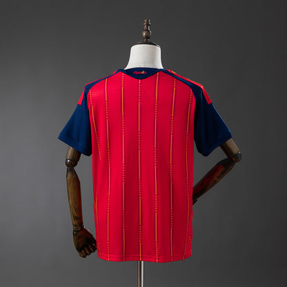 Camisa titular da Espanha para 2026