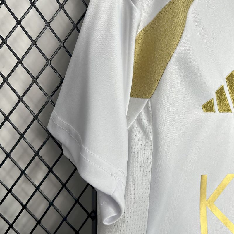 Camisa Al-Nassr III 24/25 Torcedor Masculina - Branco e Dourado