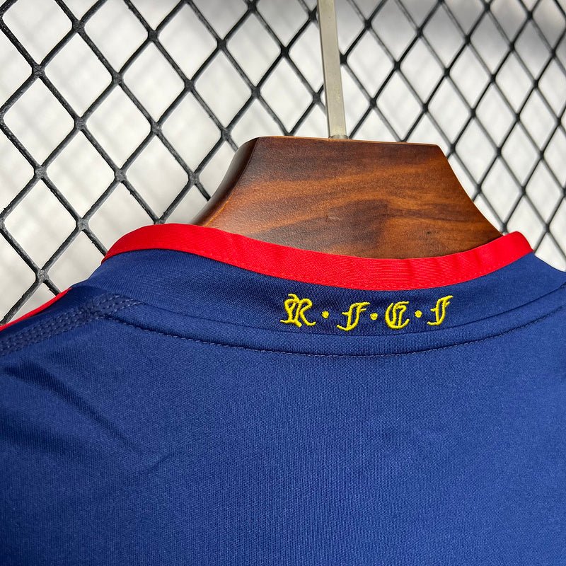 Camisa da Espanha retrô 2010 Fora