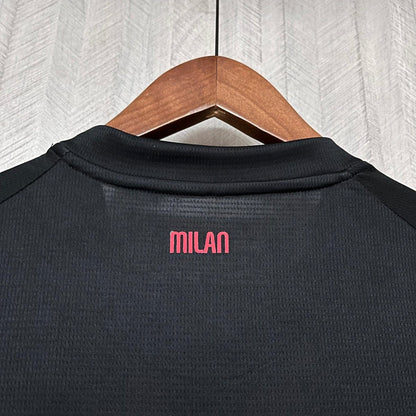 Camisa do Milan Titular 2025 Vermelha+preta