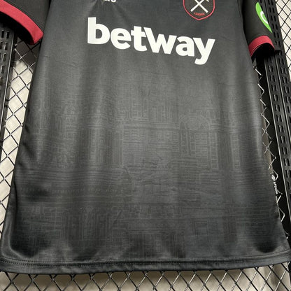 Camisa do  West Ham Third 24/25  - Preta
