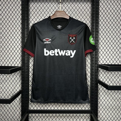 Camisa do  West Ham Third 24/25  - Preta
