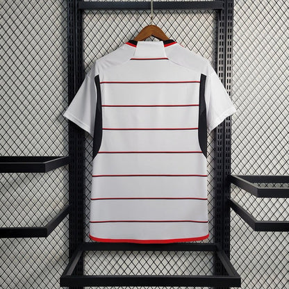 Camisa Flamengo II 23/24 s/n° Torcedor Adidas Masculina - Branca com detalhes em Dourado