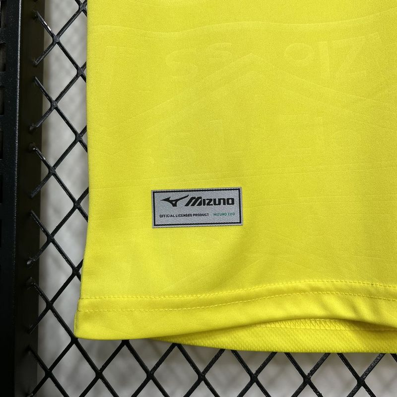 Camisa Lazio  III 24/25 Mizuno - Amarelo