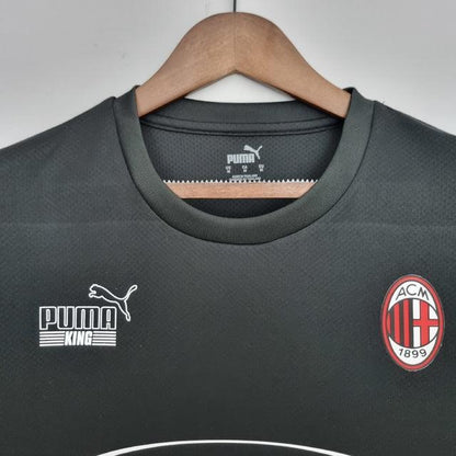 Camisa Milan Heritage 21/22 Puma King - Preto