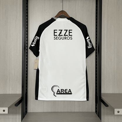Camisa Nike Corinthians  I 2025  - Preta e Branca - Masculina