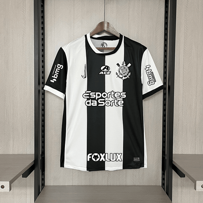 Camisa Nike Corinthians  III 24/25 - Preta e Branca