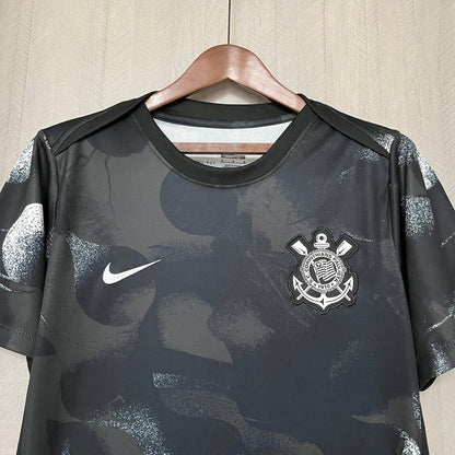 Camisa Nike Corinthians Pré-Jogo 25/26 Masculina - Preto