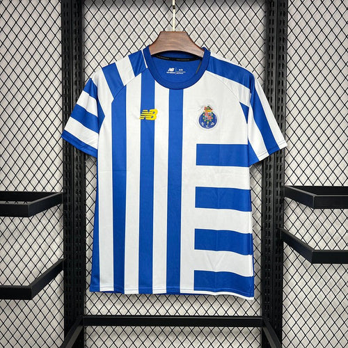 Camisa Porto Pré-Jogo 24/25 - Listrada Branca e Azul