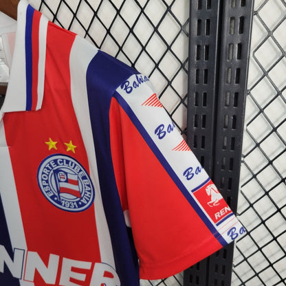 Camisa retrô Bahia 1996 - Vermelha e azul