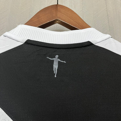 Camisa Vasco I 24/25 Kappa - Preto+Branco - (Feminina)