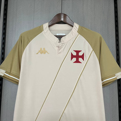 Camisa Vasco III 24/25 Kombat Kappa Masculina - Bege