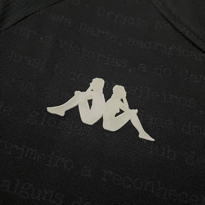 Camisa Vasco III 24/25 s/n° Kombat Kappa Masculina - Preto