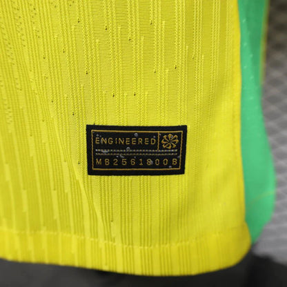 Camisa da Seleção do Brasil I 2025/26 Masculina Amarela  Jogador
