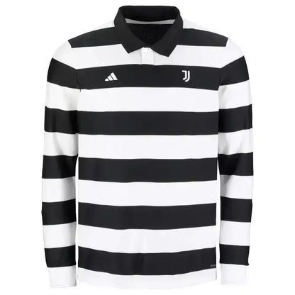 Camisa Juventus IV Manga Longa 26/27 - Branco e Preto