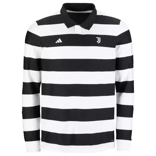 Camisa Juventus IV Manga Longa 26/27 - Branco e Preto