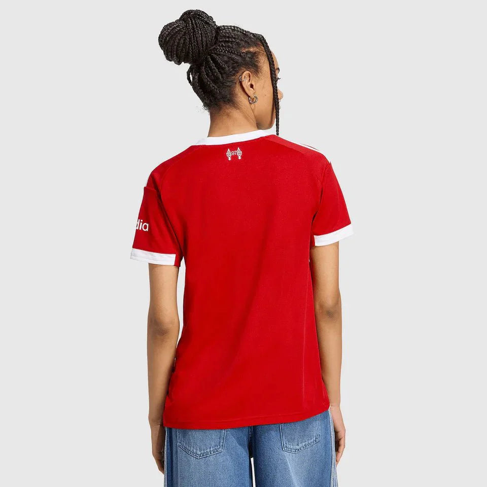 Camisa Liverpool I 2025/26 Feminina