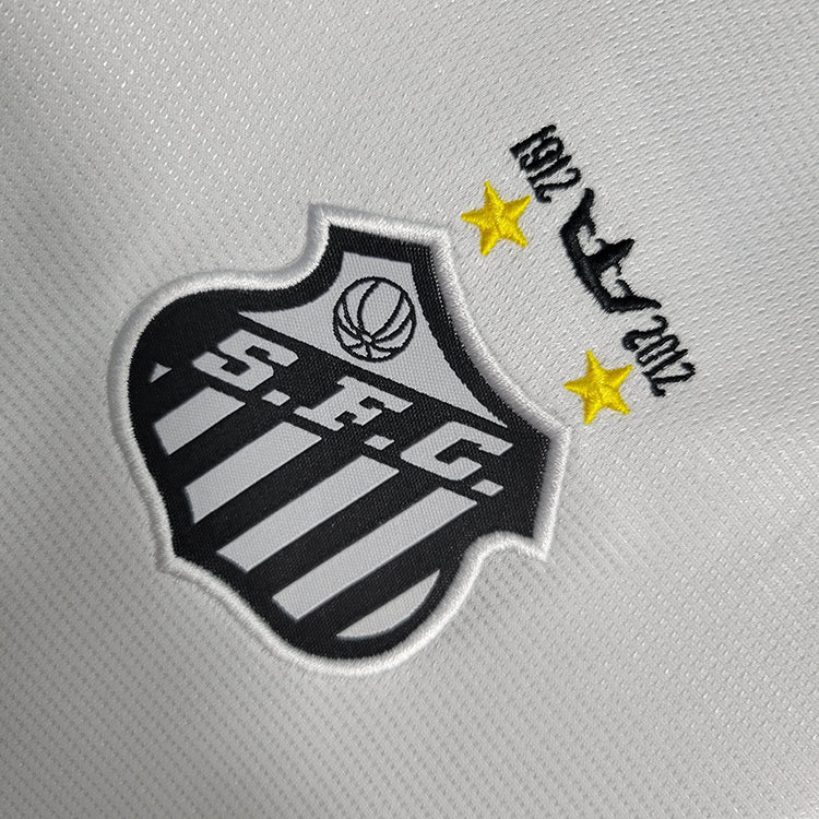 Kit infantil Santos 2012 Retrô - Branca Nike
